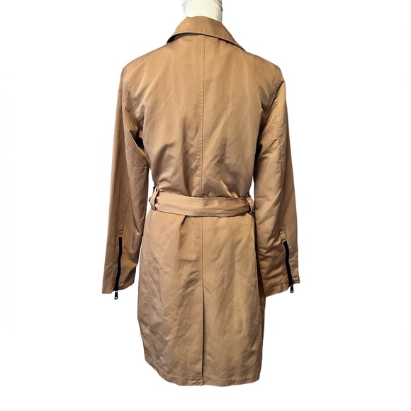 Avec Les Filles Belted Moto Rain Jacket - Picture 4 of 6